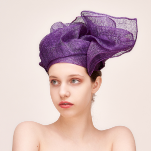 Tea cocktail party wedding church royal ascot kentucky derby violet hat